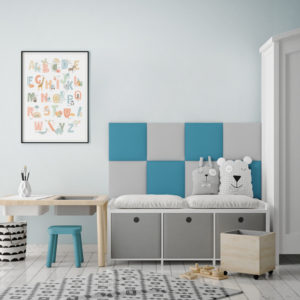 Mollis PRINT KIDS MONO 30 × 30 сm, Ruut, Hall, (pakk: 1 tk./ 0,09 m²) - Image 3
