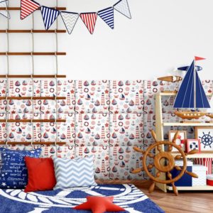 Mollis PRINT KIDS 30 × 30 сm, Ruut PK02, (pakk: 7 tk./ 0,63 m²) - Image 4